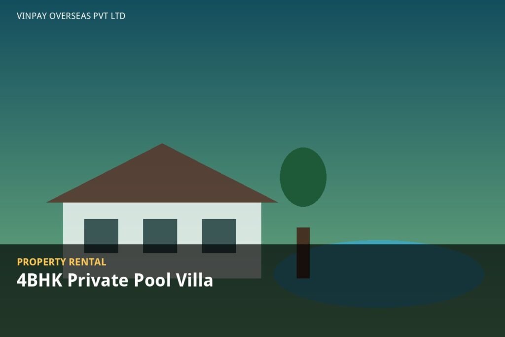 4BHK Private Pool Villa in Lonavala